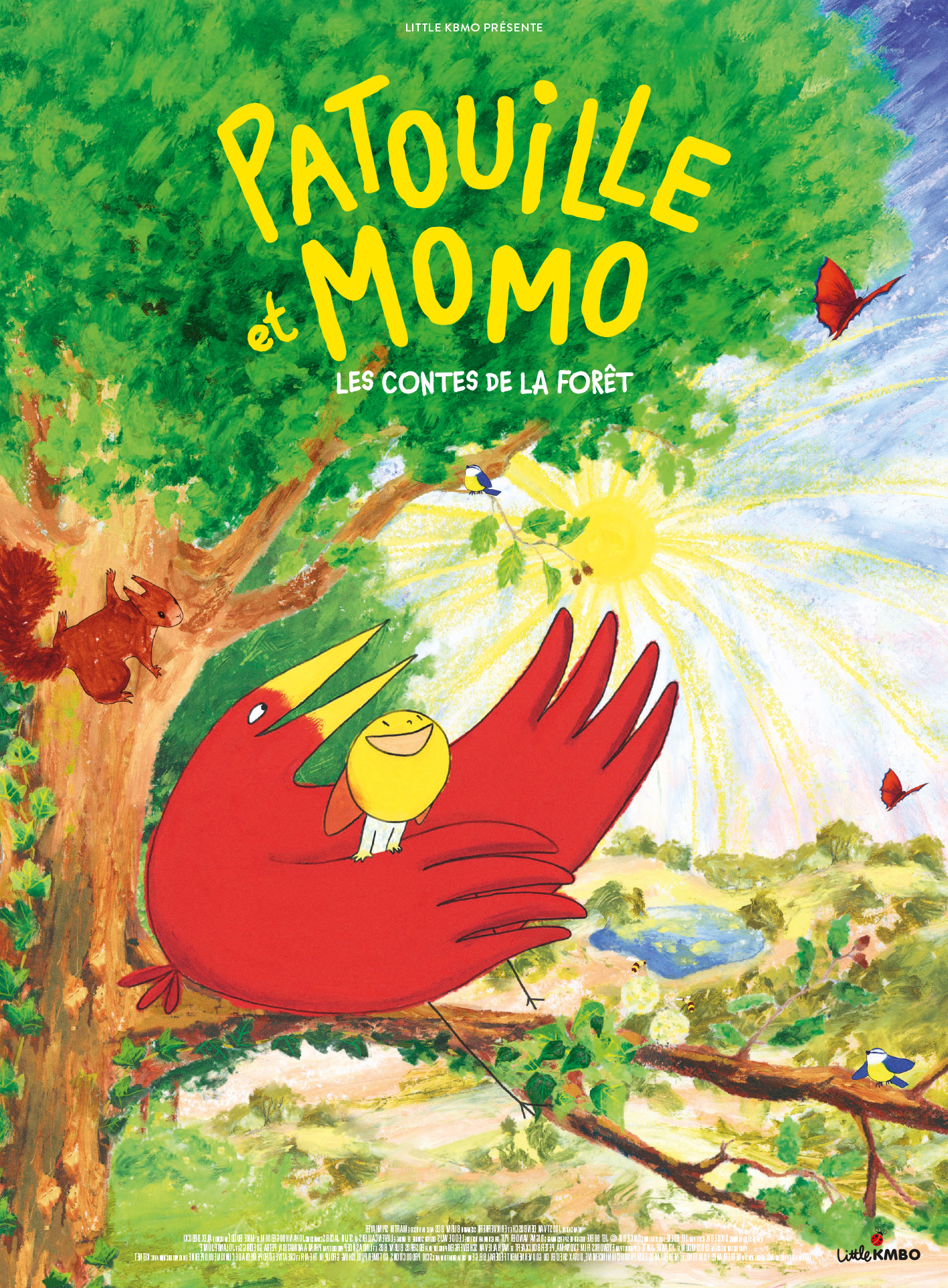 Affiche du film Patouille et Momo - Les contes de la forêt